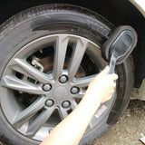 Car tire waxing sponge brush