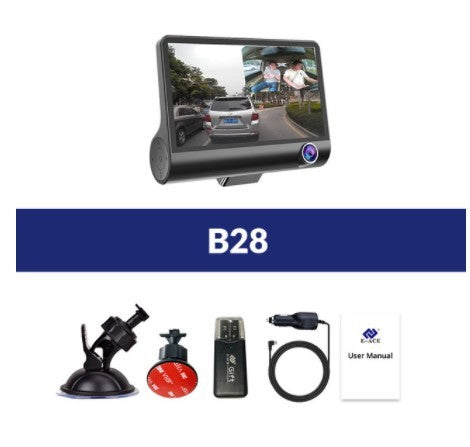 ViewMax 1080P Triple Dash Cam