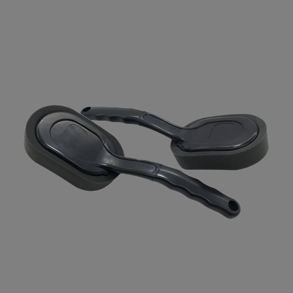 Car tire waxing sponge brush