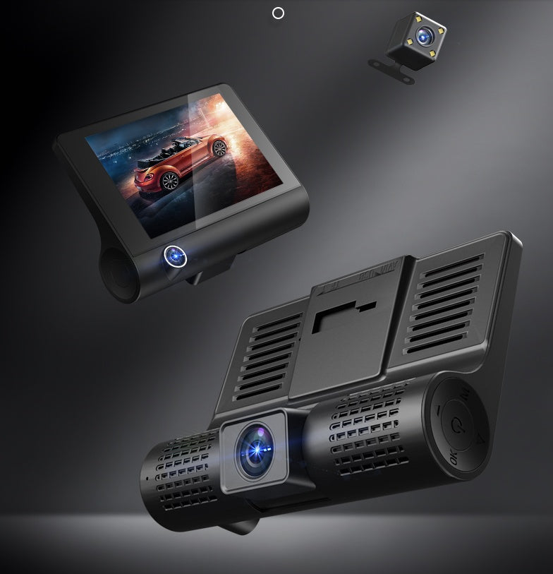 ViewMax 1080P Triple Dash Cam