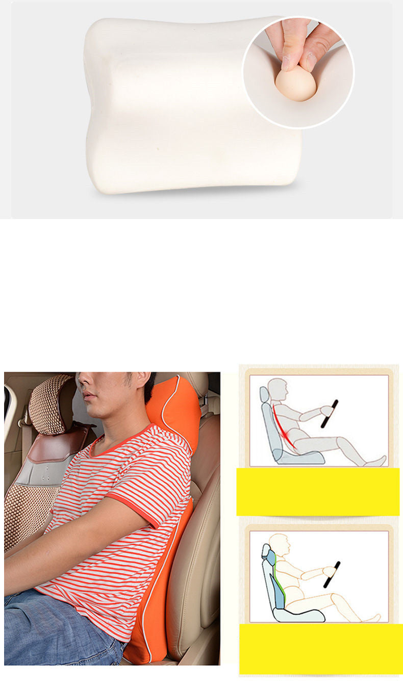 Car Seat Neck and Back Support Pillow