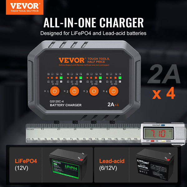 Fully Automatic 8A Charger for Car