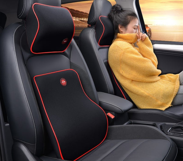 Car Seat Neck and Back Support Pillow