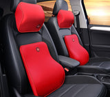 Car Seat Neck and Back Support Pillow