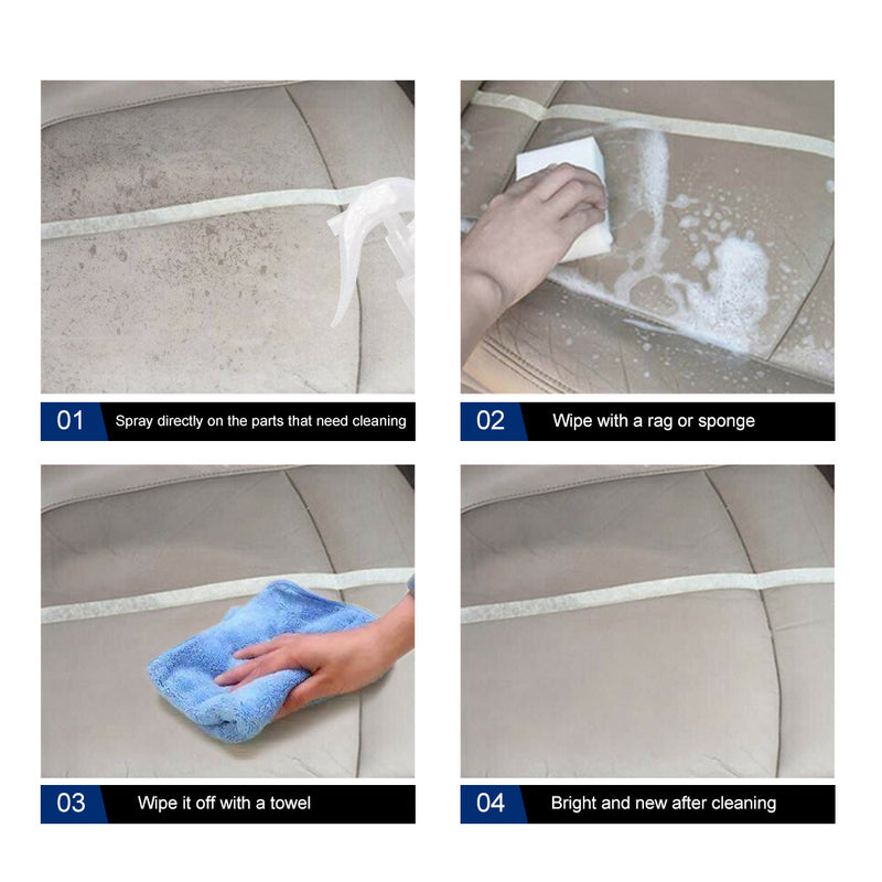 Deep Clean Foam for Car Interior